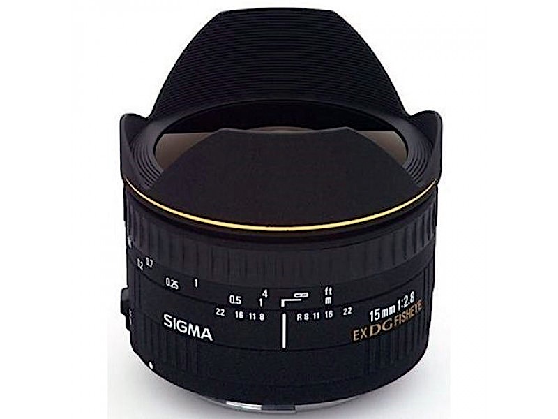 Sigma 15mm f/2.8 EX DG Diagonal Fisheye Lens for Canon EF